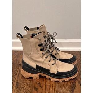 Sorel Waterproof Leather Boots Size 8
